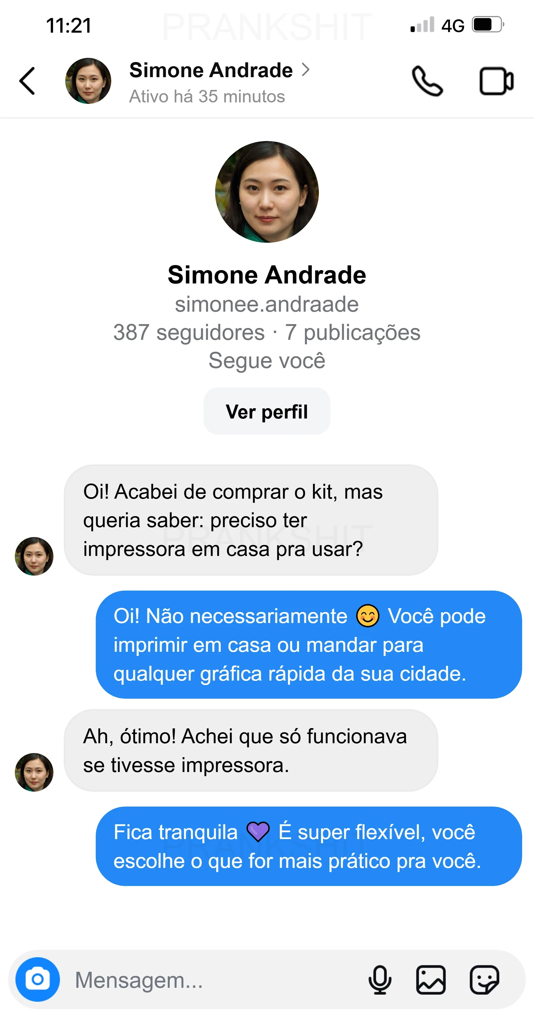 Depoimento de cliente 2